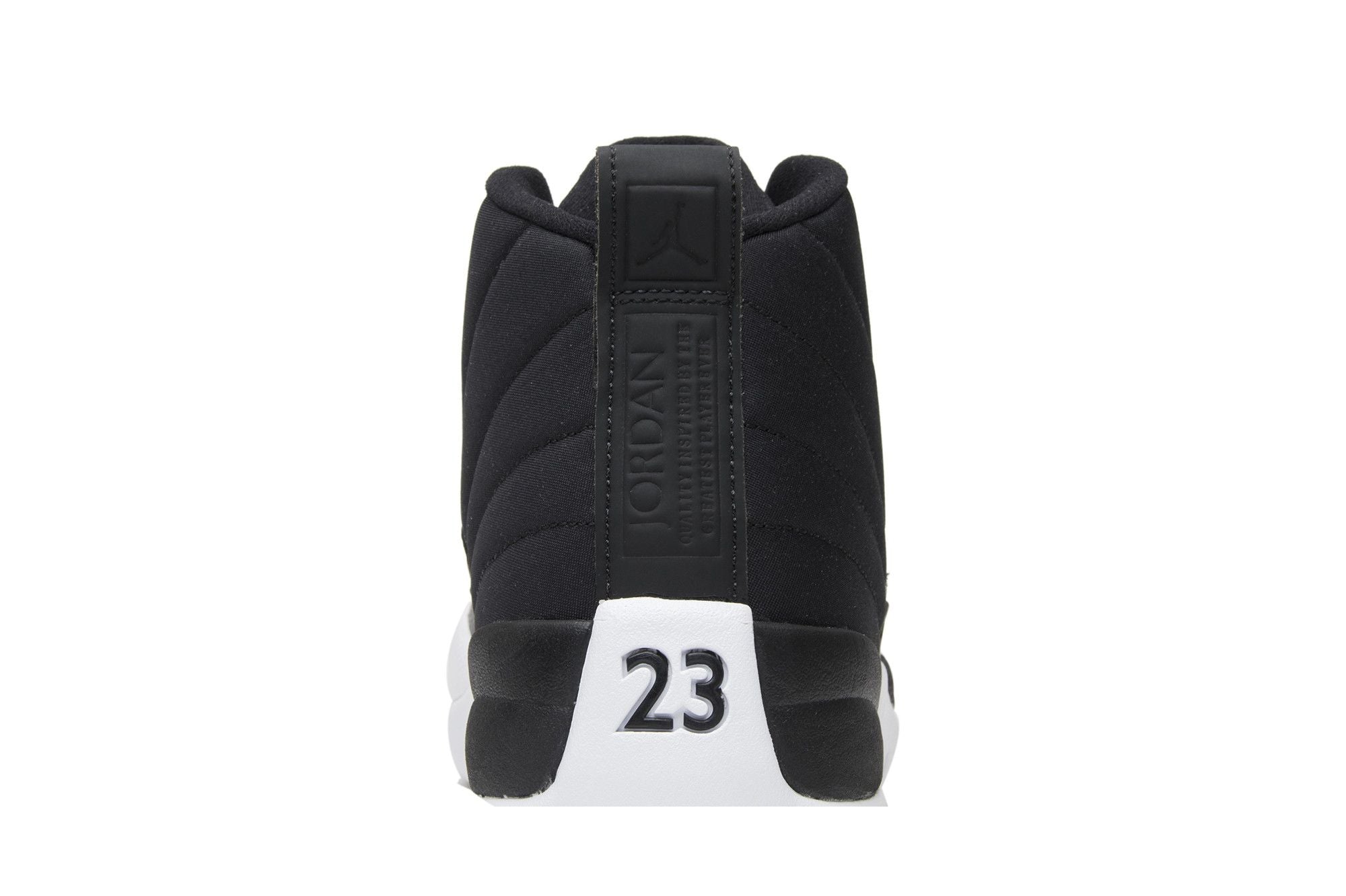 Air Jordan 12 Retro Nylon (130690-004) - Black/Gym Red/White