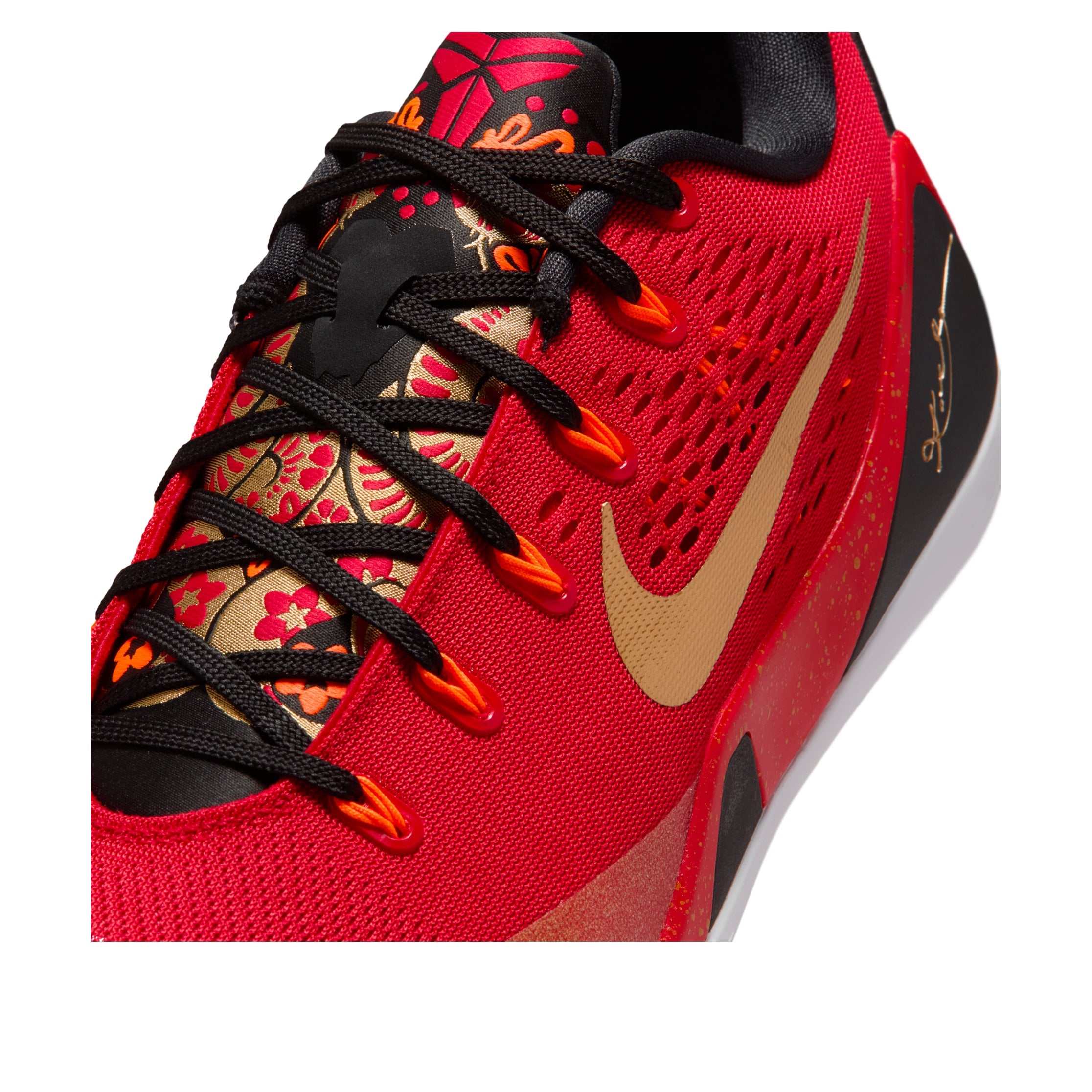 Nike Kobe 9 Low Protro EM 'University Red Metallic Gold'