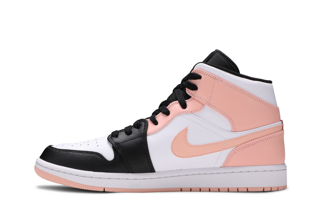 Air Jordan 1 Mid Arctic Orange Black Toe - 554724-133