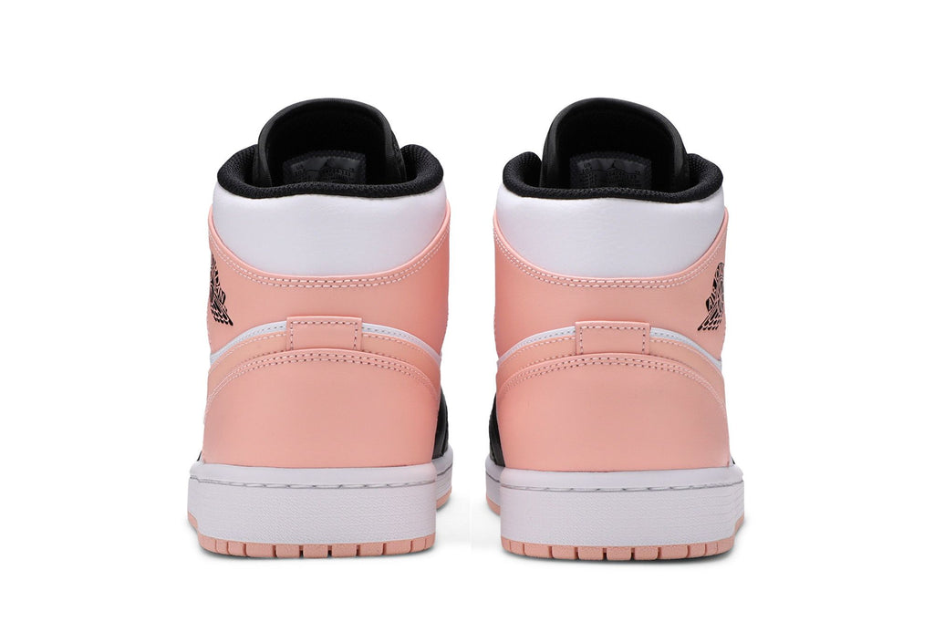 Air Jordan 1 Mid Arctic Orange Black Toe - 554724-133
