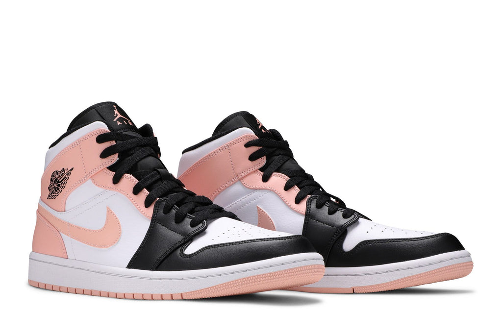 Air Jordan 1 Mid Arctic Orange Black Toe - 554724-133