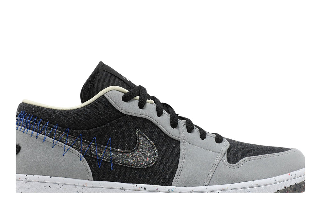 Air Jordan 1 Low SE Crater Black Grey - DM4657-001