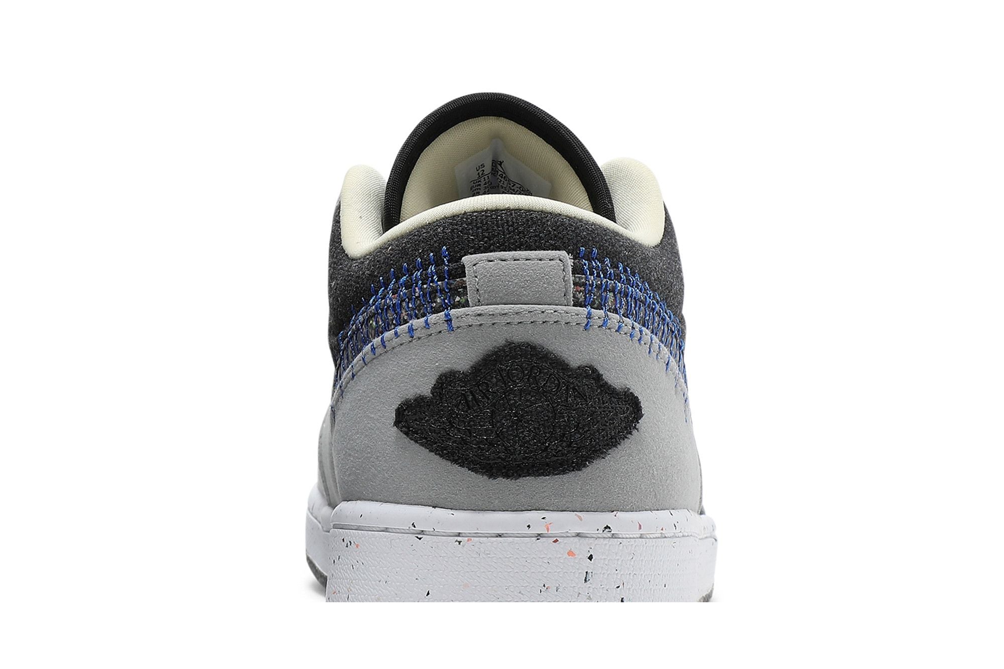 Air Jordan 1 Low SE Crater Black Grey - DM4657-001