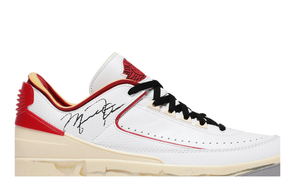 Off-White Air Jordan 2 Retro Low SP White Varsity Red DJ4375-106