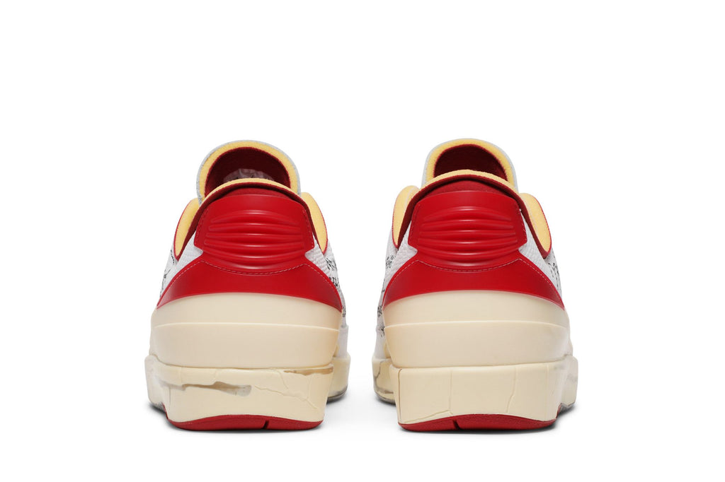Off-White Air Jordan 2 Retro Low SP White Varsity Red DJ4375-106