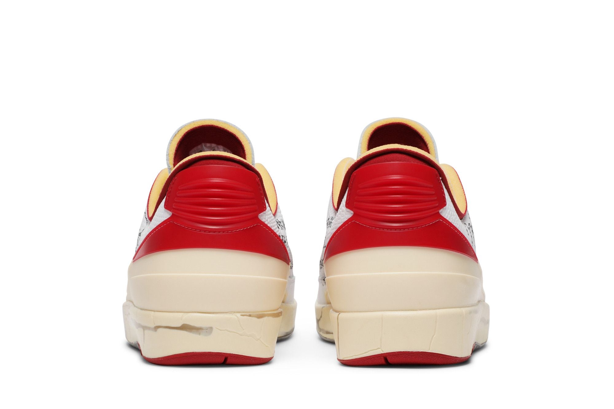 Off-White Air Jordan 2 Retro Low SP White Varsity Red DJ4375-106
