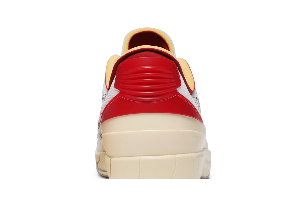 Off-White Air Jordan 2 Retro Low SP White Varsity Red DJ4375-106