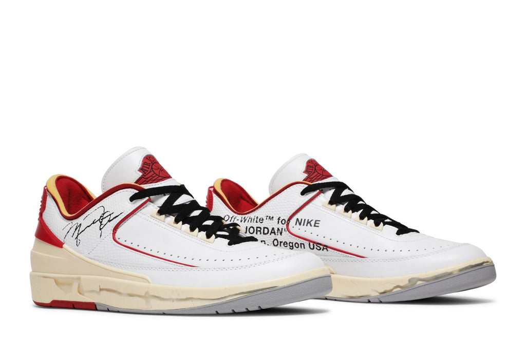 Off-White Air Jordan 2 Retro Low SP White Varsity Red DJ4375-106