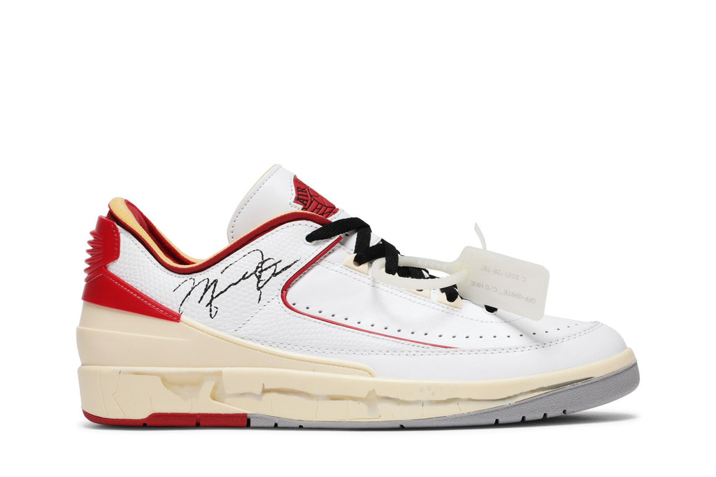 Off-White Air Jordan 2 Retro Low SP White Varsity Red DJ4375-106