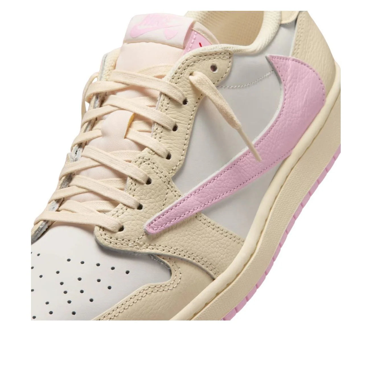 Jordan 1 Retro Low OG SP Travis Scott Muslin Shy Pink IQ7604-100