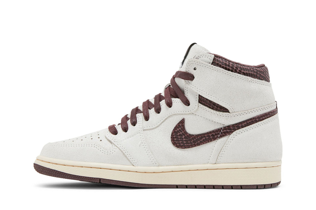 Air Jordan 1 Retro High OG A Ma Maniere Sail/Burgundy Crush - DO7097-100