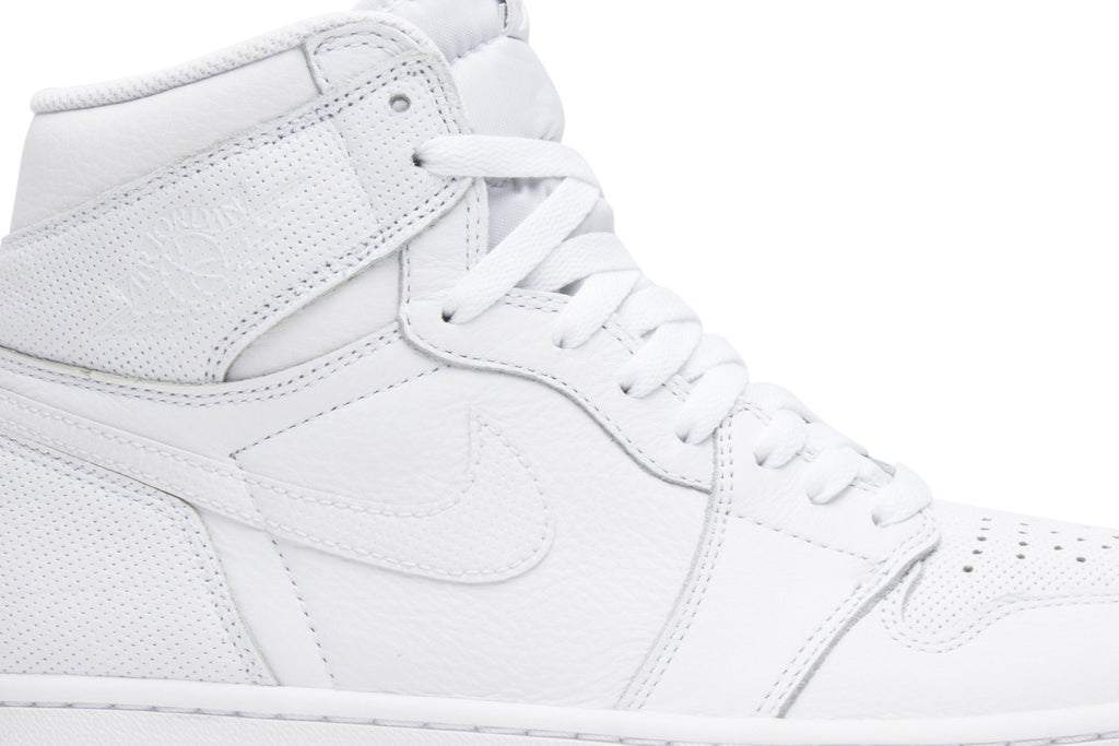 Air Jordan 1 Retro White Perforated (555088-100)