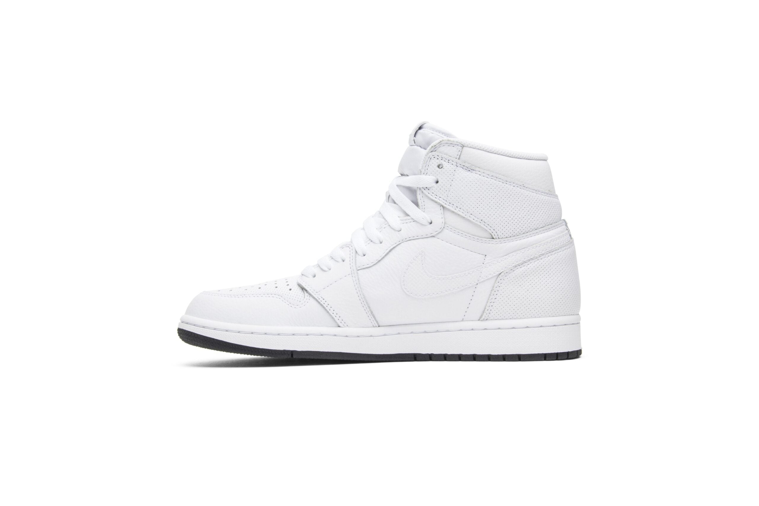 Air Jordan 1 Retro White Perforated (555088-100)