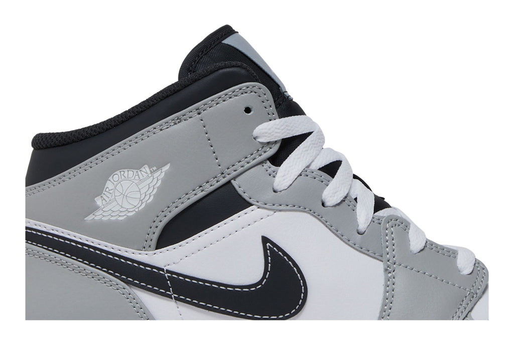 Jordan 1 Mid Light Smoke Grey (GS) - 554725-078
