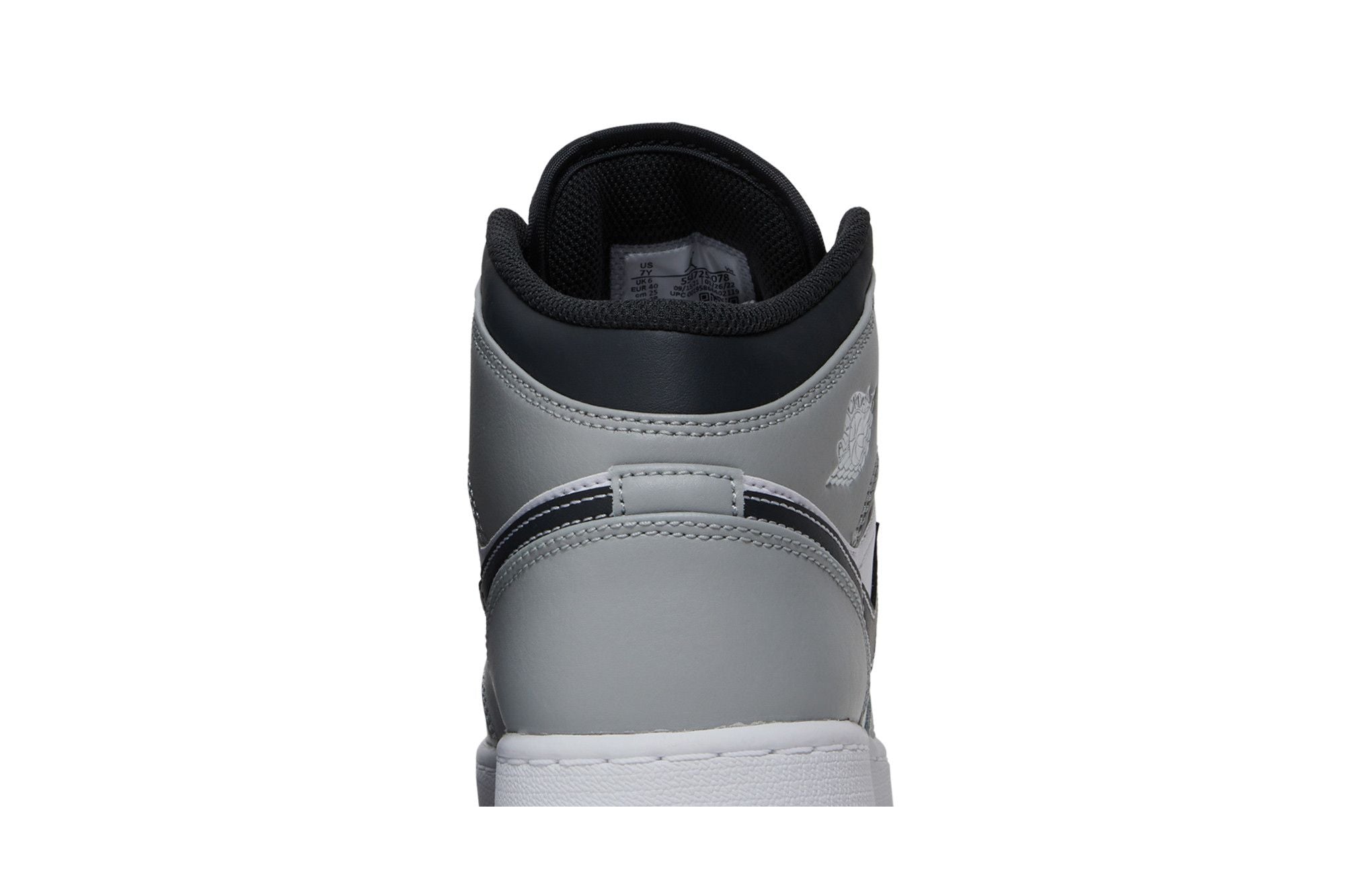 Jordan 1 Mid Light Smoke Grey (GS) - 554725-078