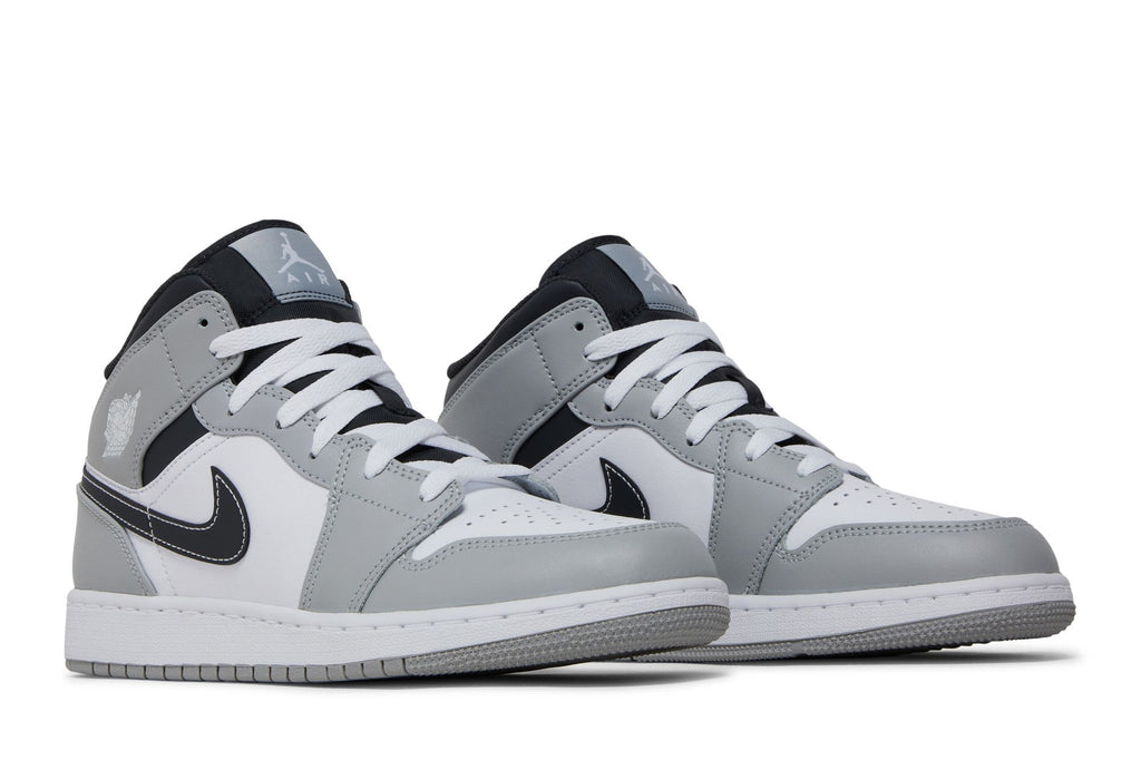 Jordan 1 Mid Light Smoke Grey (GS) - 554725-078
