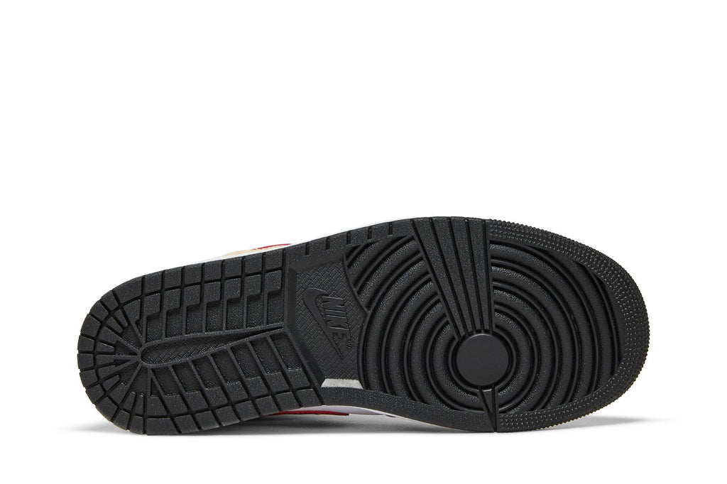 Air Jordan 1 Mid Light Curry Cardinal 554724-201