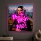 Abstract Neon Art - Neon Mona Lisa Wall Decor Sign
