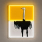 Abstract Neon Art - Ostrich LED Wall Decor Sign
