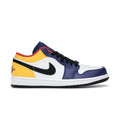 Air Jordan 1 Low White-Royal Blue-Yellow 553558-123