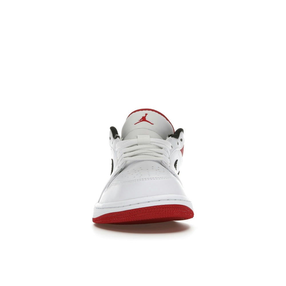 Air Jordan 1 Low White University Red 553558-118