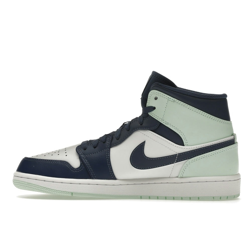 Air Jordan 1 Mid Blue Mint 554724-413