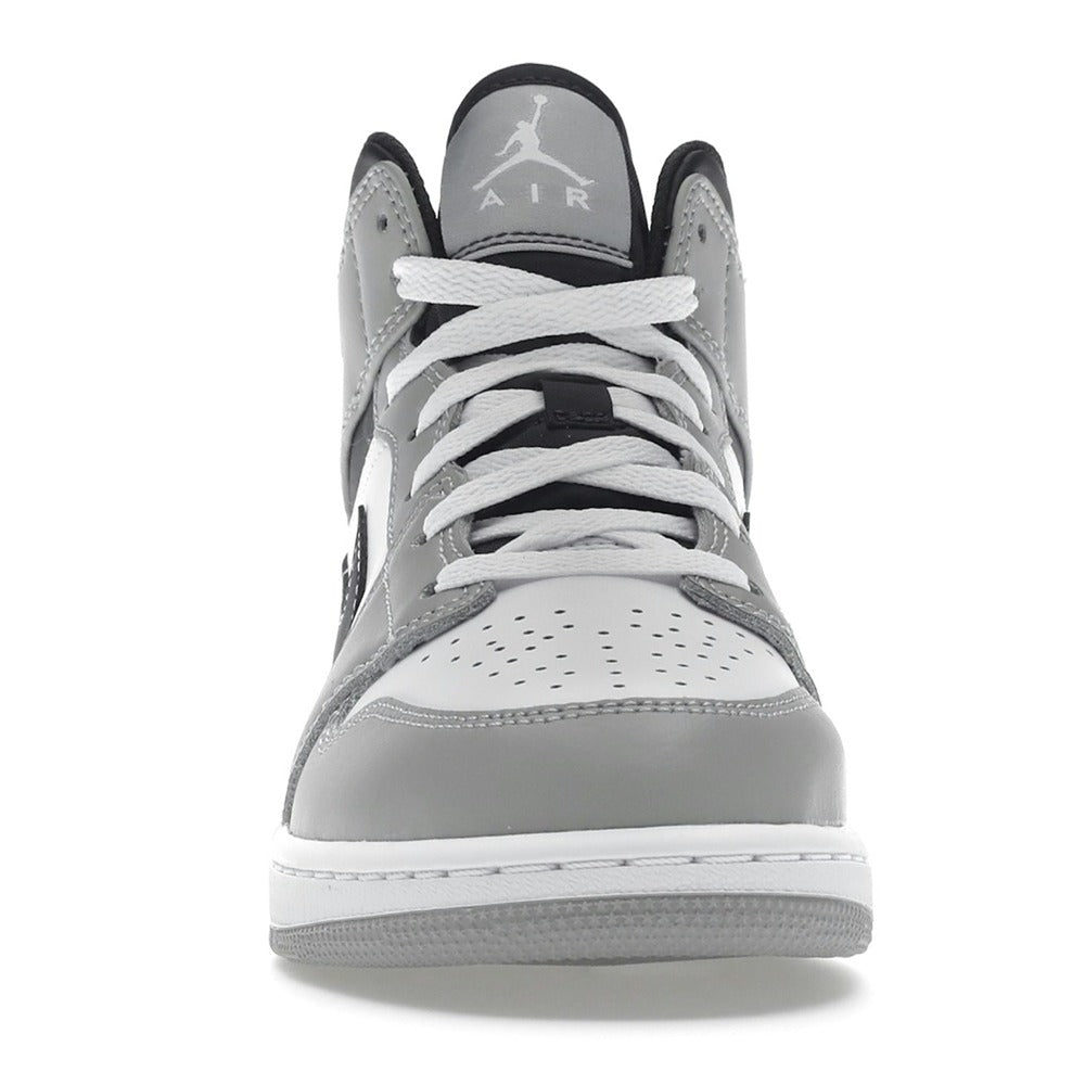Air Jordan 1 Mid GS Light Smoke Grey (Grade-Schooler) 554725-092