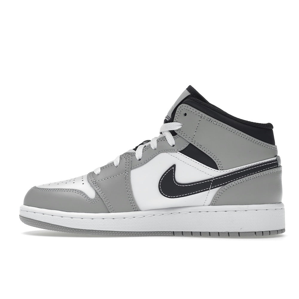Air Jordan 1 Mid GS Light Smoke Grey (Grade-Schooler) 554725-092