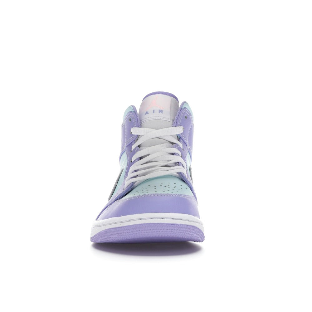 Air Jordan 1 Mid Purple Pulse 554724-500