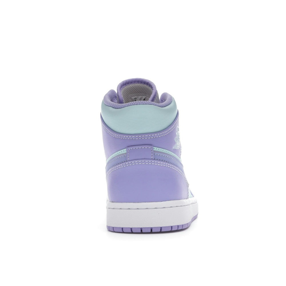 Air Jordan 1 Mid Purple Pulse 554724-500