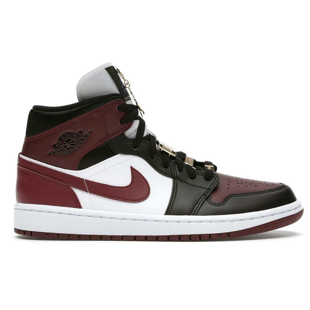 Air Jordan 1 Mid SE Gold Pendants (Women Exclusive) CZ4385-016