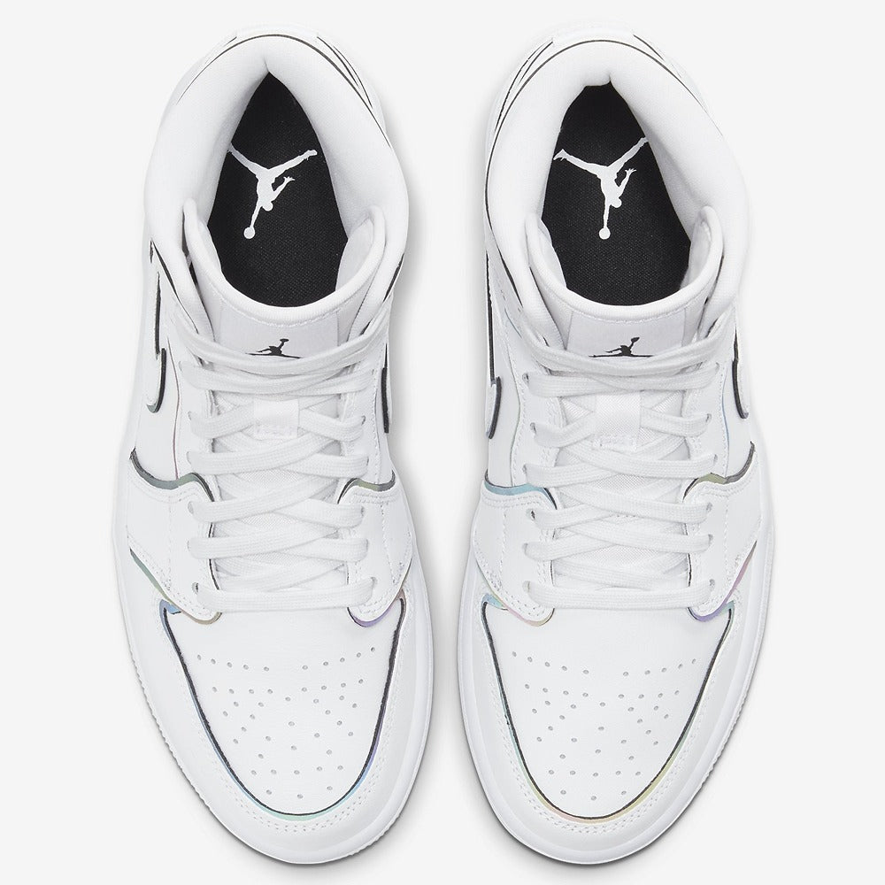 Air Jordan 1 Mid SE Iridescent Trim (Women Exclusive) CK6587-100