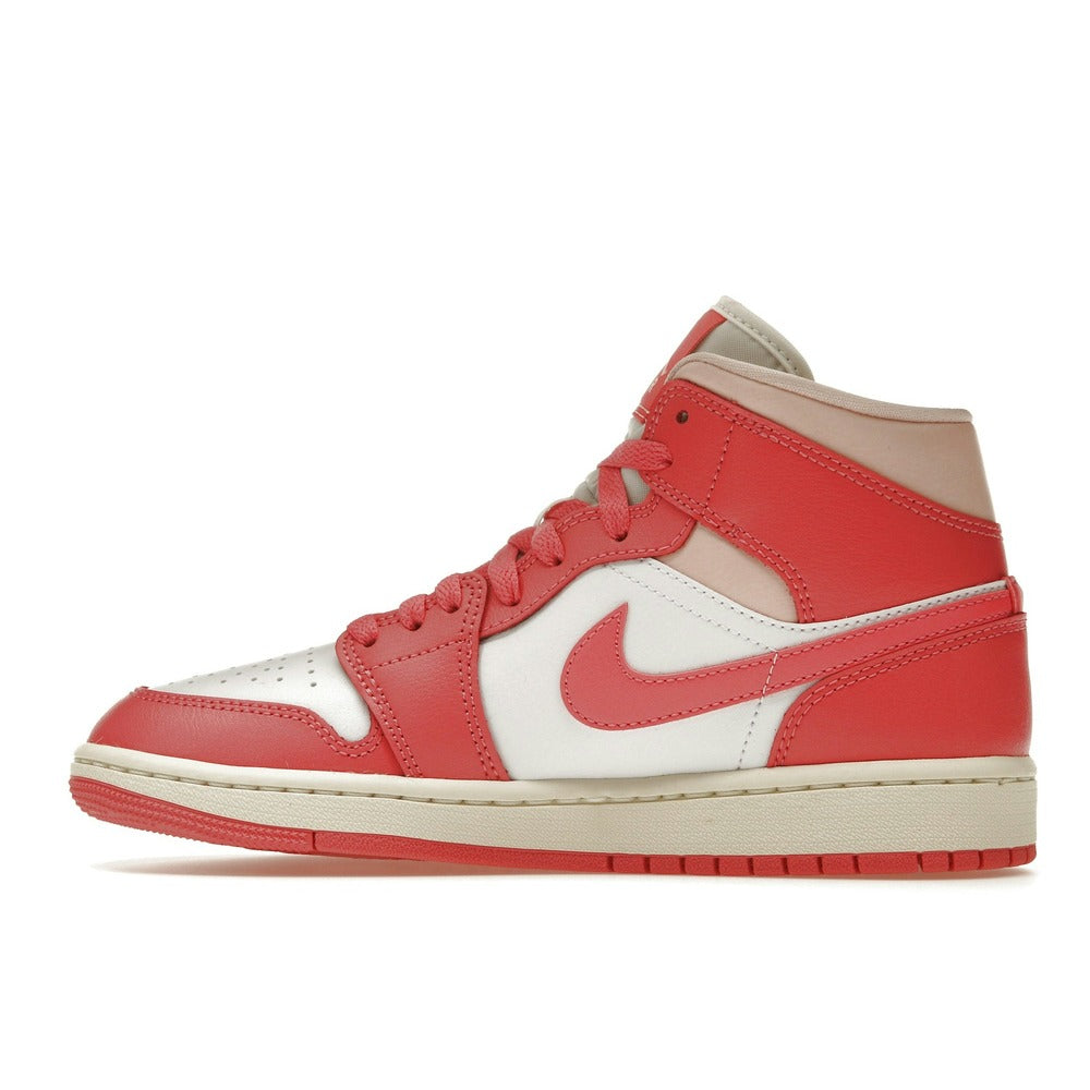 Air Jordan 1 Mid Strawberries and Cream (Women Exclusive) BQ6472-186