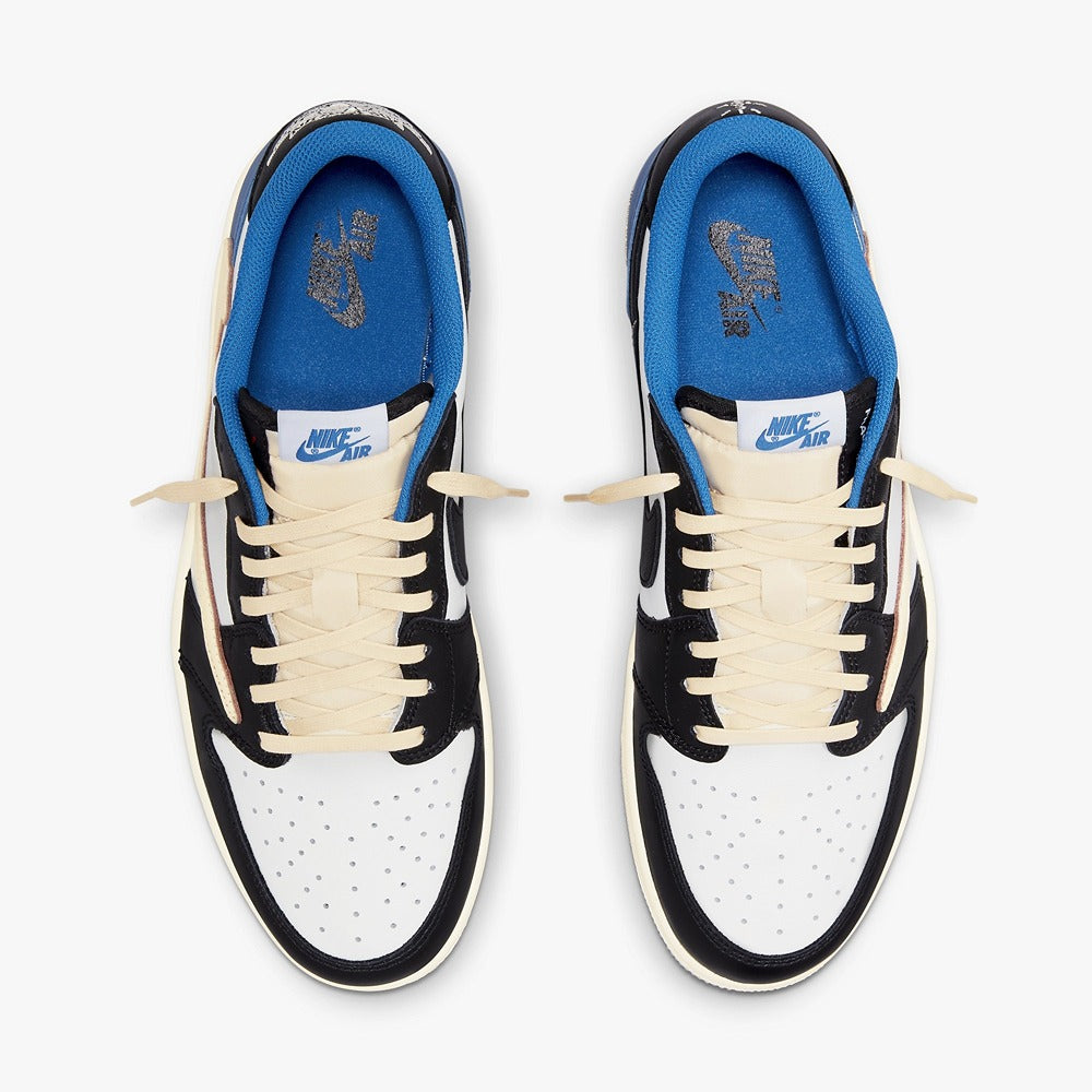 Air Jordan 1 Retro Low collab Fragment Design & Travis Scott DM7866-140