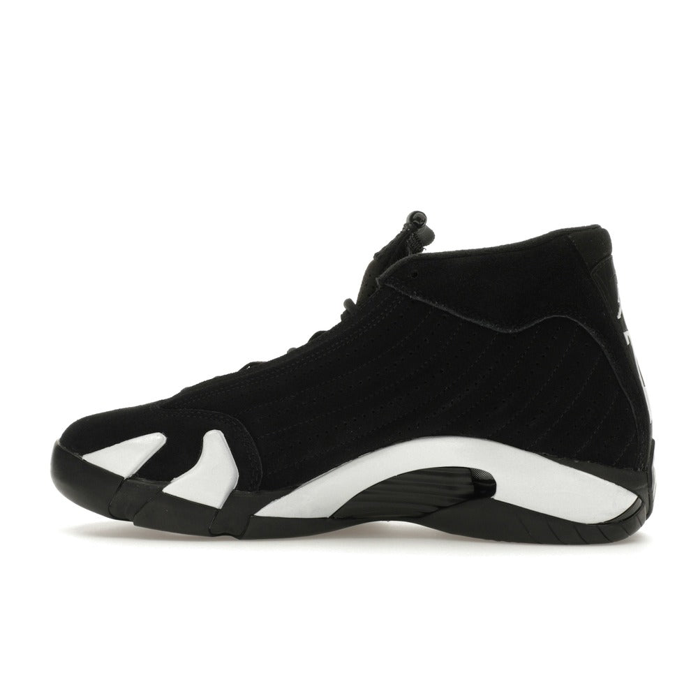 Air Jordan 14 Retro Black White 487471-016