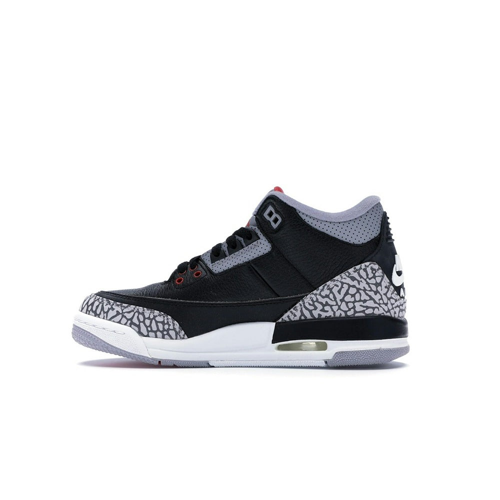 Air Jordan 3 Retro OG BG Black Cement (2018 edition) (Grade-School-Boy) 854261-001