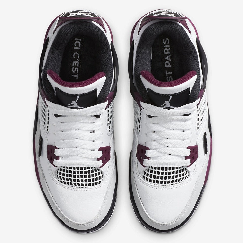 Air Jordan 4 Retro GS Bordeaux collab Paris Saint-Germain (Grade-Schooler) CZ6509-100