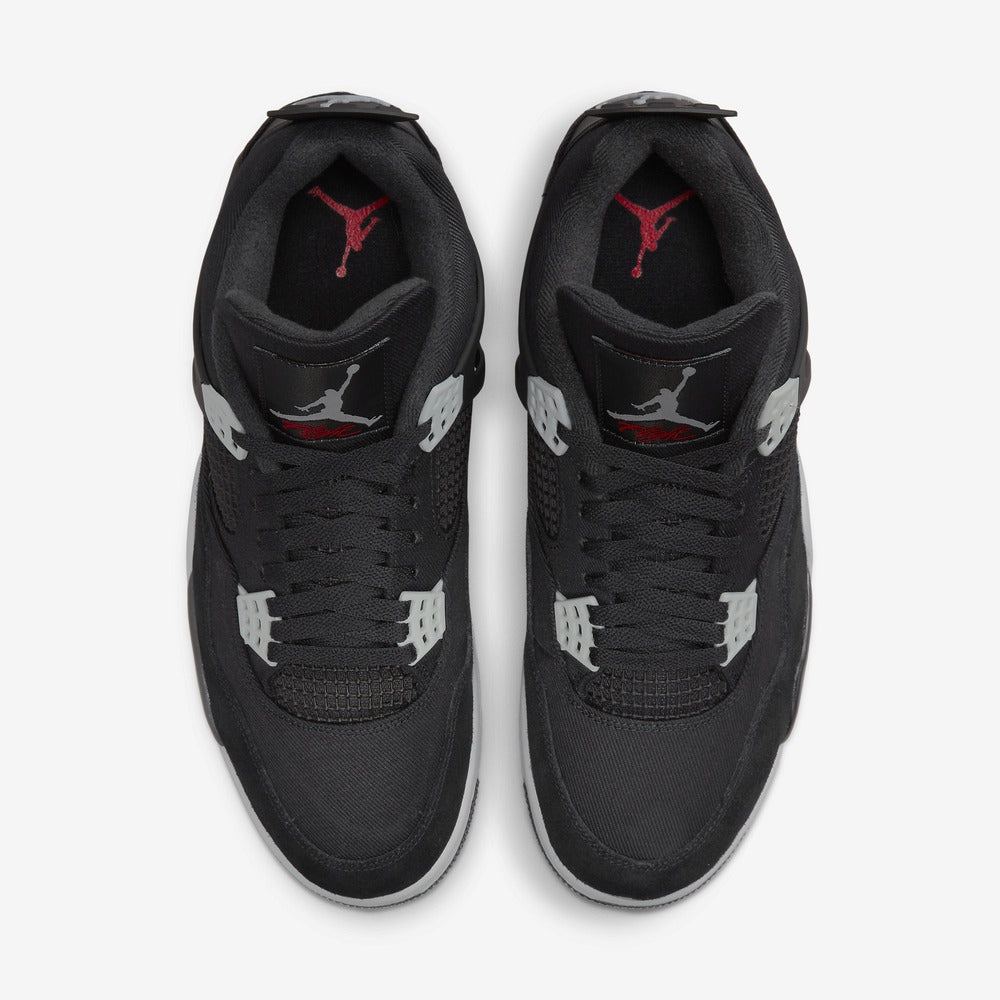 Air Jordan 4 Retro SE GS Black Canvas (Grade-Schooler) DV0553-006
