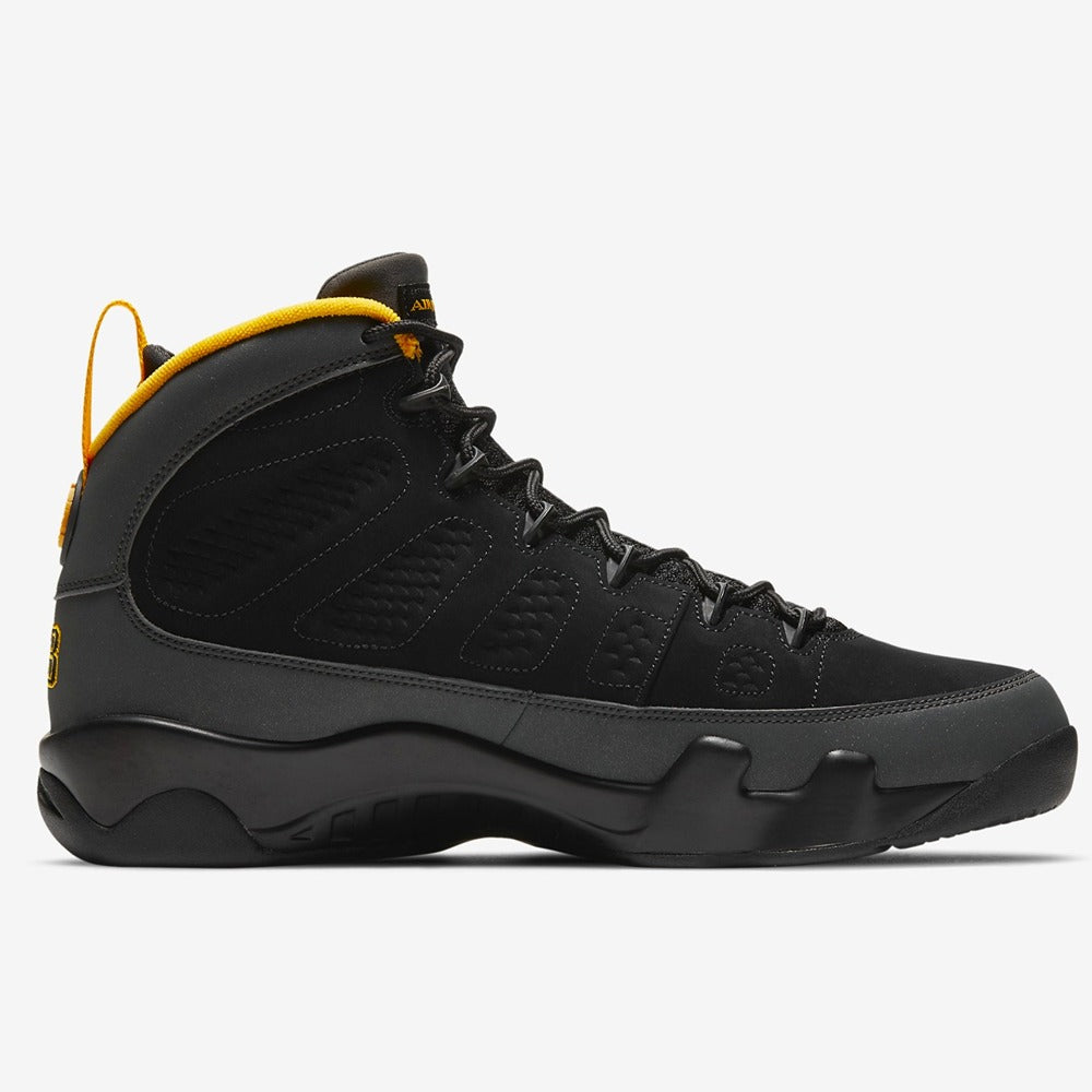 Air Jordan 9 Retro Dark Charcoal University Gold CT8019-070