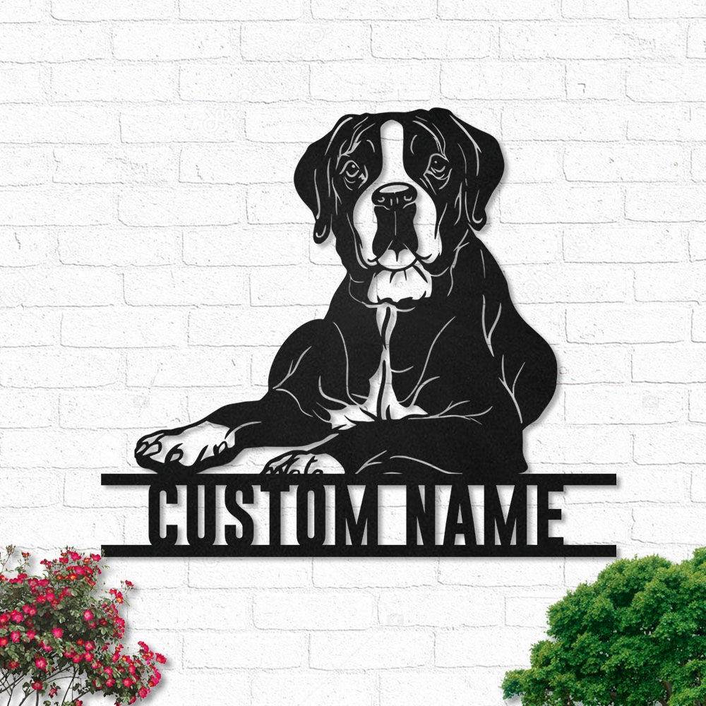 Boxer Dog Personalized - Led Light Metal - Owls Matrix LTD