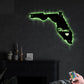 Florida I Love It Forever - Led Light Metal - Owls Matrix LTD