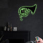 French Horn I Love It - Led Light Metal - Owls Matrix LTD