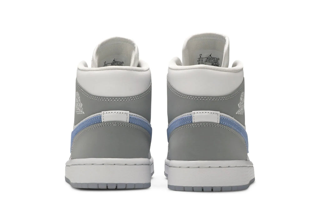 Air Jordan 1 Mid 'Wolf Grey Aluminum' BQ6472-105