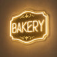 Bakery Neon Sign - Classic Bakery LED Wall Decor Sign