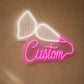 Bakery Neon Sign - Rolling Pin Bakery LED Wall Decor