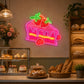 Bakery Neon Sign - Strawberry Cake LED Wall Decor