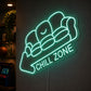 Basement Neon Sign - Chill Zone LED Wall Art Decor