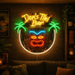 Basement Neon Sign - Tiki Bar LED Lounge Wall Decor