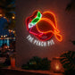 Beach & Summer Party Neon Signs - Peach Party Vibes