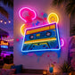 Beach & Summer Party Neon Signs - Retro Music Vibes